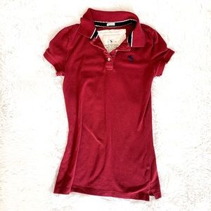 SOLD🌸Abercrombie & Fitch stretch women’s polo